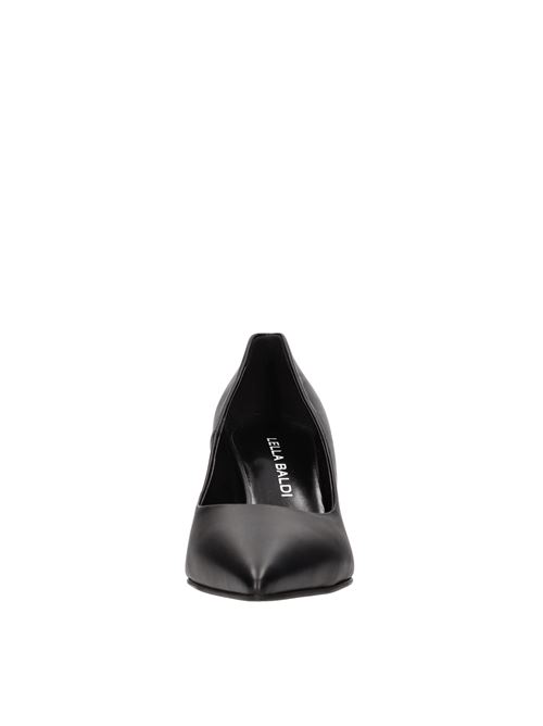Décolleté in pelle LELLA BALDI | LT731B VIT.NERO